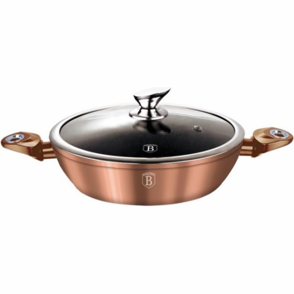 BerlingerHaus pekáč s poklicí 28cm BH-1519 Rose Gold Meta...