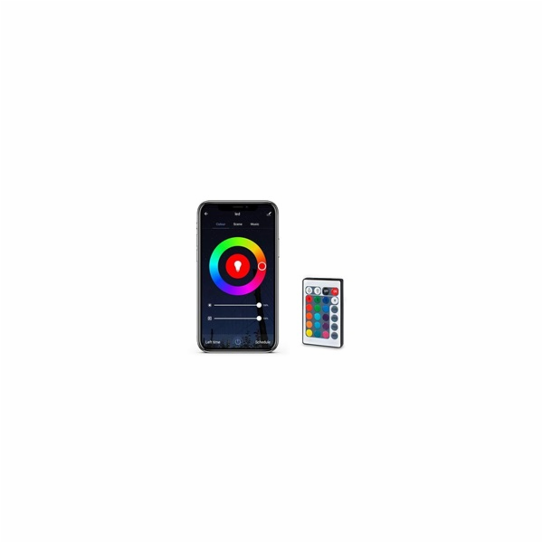 Solight wifi Smart LED světelný pás, RGB, 5m, sada s adap...