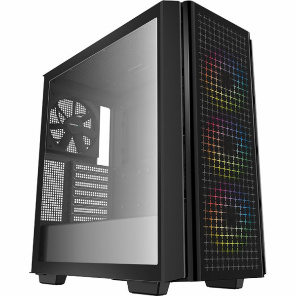 DEEPCOOL skříň CG540 / ATX / 3x120mm fan / 140mm ARGB fan...