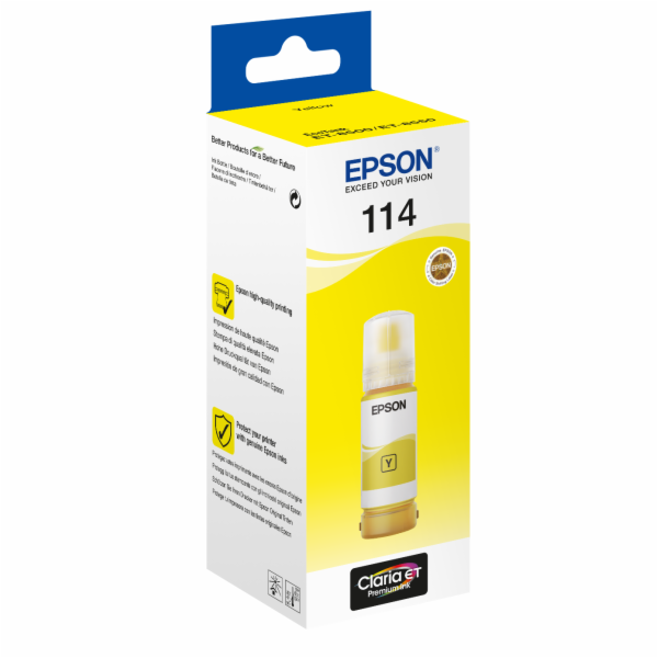 Epson EcoTank zluta T 114 70 ml               T 07B4