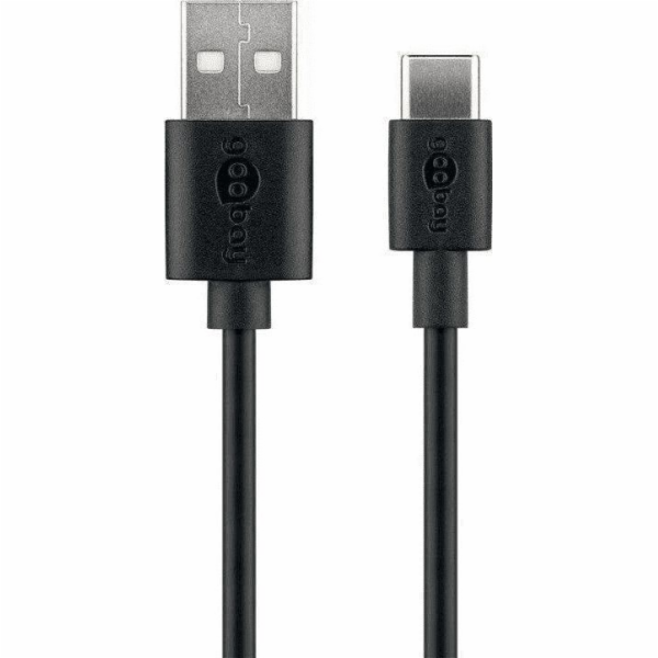 USB 2.0 Kabel, USB-A Stecker > USB-C Stecker