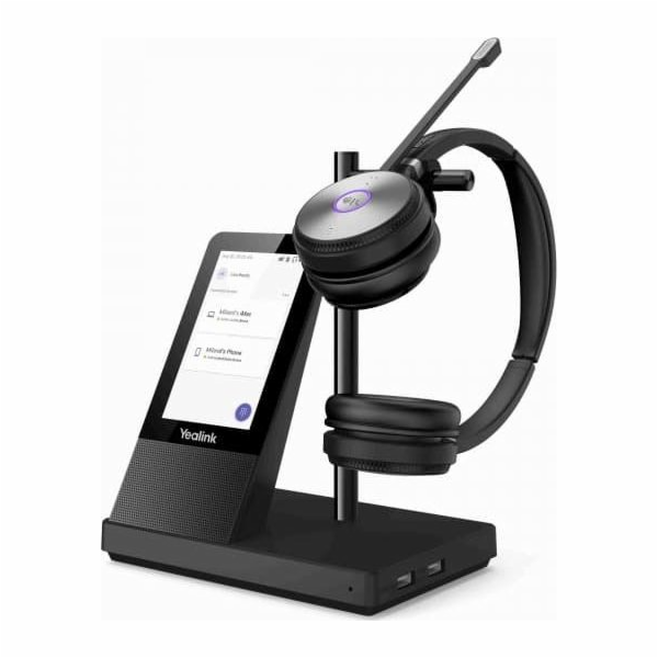 Yealink WH66 Dual DECT základna s dotykovým LCD a s náhla...