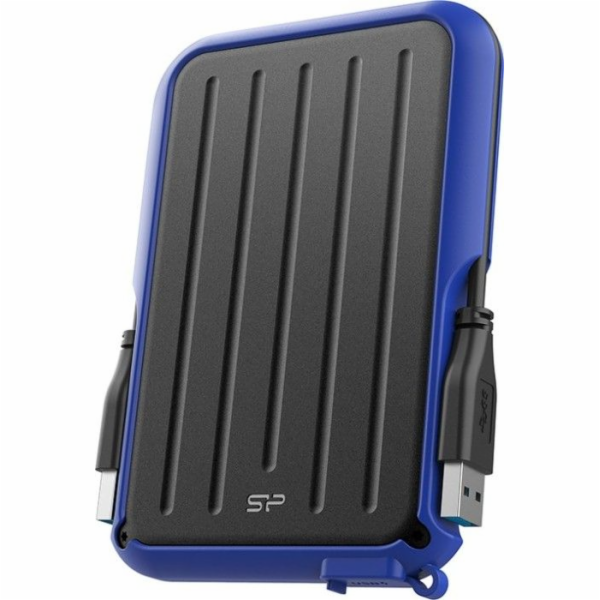 Silicon Power A66 external hard drive 5000 GB Black Blue
