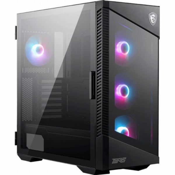 MSI skříň MPG VELOX 100R/ bez zdroje/ levé temperované sk...