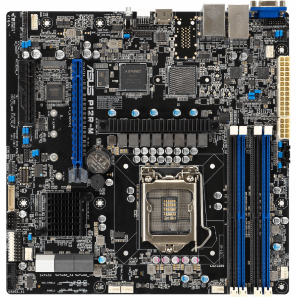 ASUS P12R-M Intel C252 LGA 1200 (Socket H5) Micro ATX