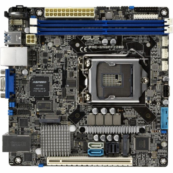 ASUS Intel® Xeon® E-21XXX (95W), C242, 4DIMM, 2 Intel i21...