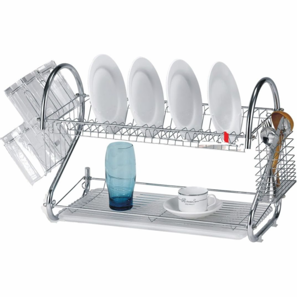 Dish drying rack 38 cm MR-1025-38 silver Maestro