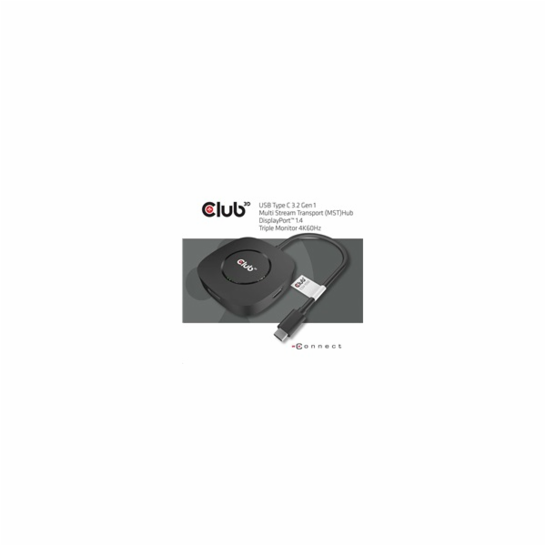 Club3D Video hub MST (Multi Stream Transport) USB-C 3.2 G...