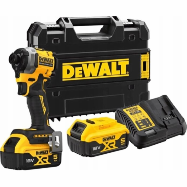 Dewalt DCF850P2T Príklepový skrutkovač 18V XR 5,0Ah Li-ion