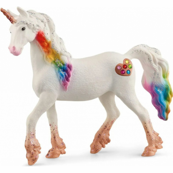 Schleich 70726 Jednorožec kobyla srdíčková duhová