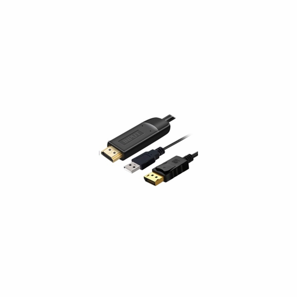 PremiumCord Kabel HDMI 2.0 na DisplayPort 1.2 pro rozliše...