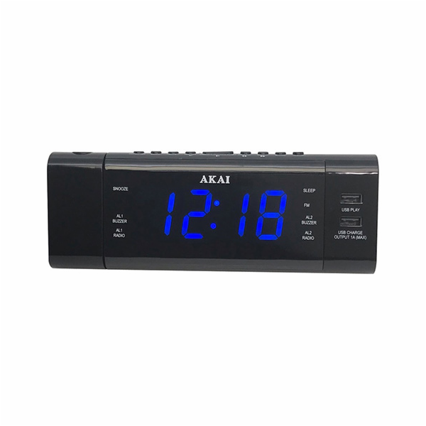 Radiobudík  AKAI, ACR-3888, projektor, 1,2" LED displej, ...