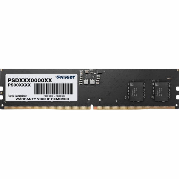 Paměť Patriot Signature, DDR5, 8 GB, 4800 MHz, CL40 (PSD5...