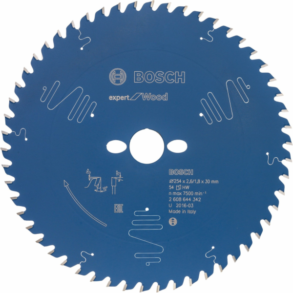 BOSCH 2 608 644 342 Pilový kotouč Expert for Wood 254mm 2...