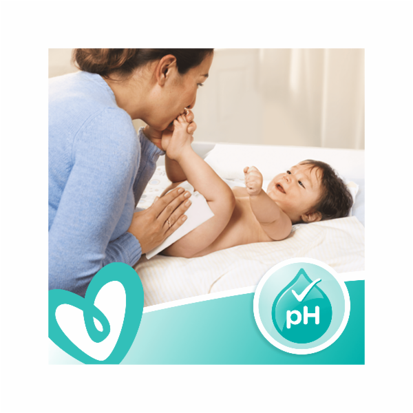 Pampers Sensitive dětské čisticí ubrousky 15 x 80 ks