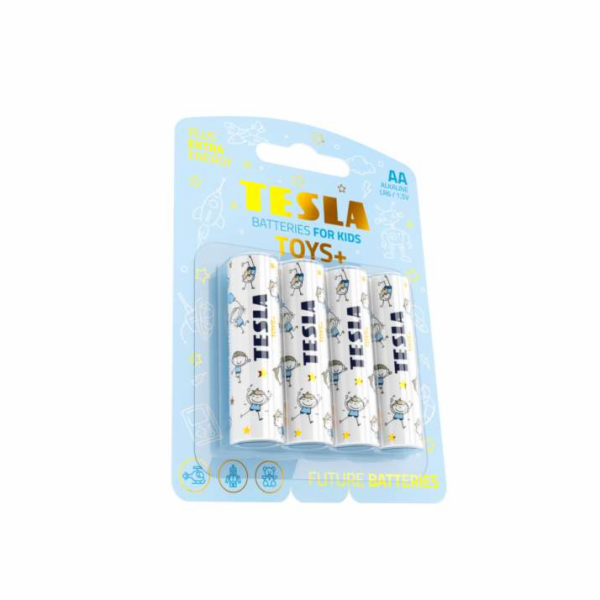 TESLA - baterie AA TOYS BOY, 4 ks, LR06
