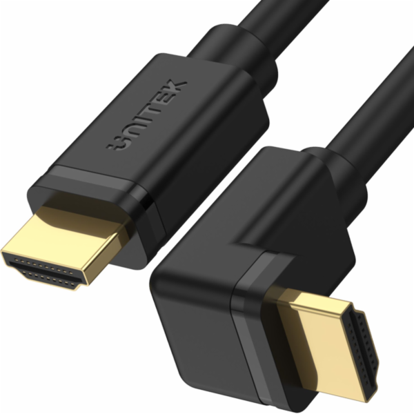 UNITEK Y-C1002 HDMI 2.0 90° 4K60HZ 2M cable Black