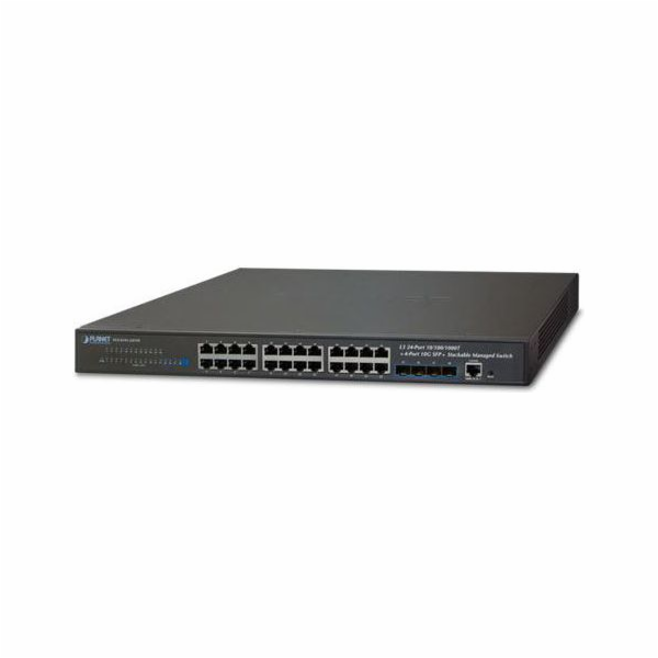 Planet SGS-6341-24T4X L3 switch, 24x1Gb, 4x10Gb SFP+, HW/...
