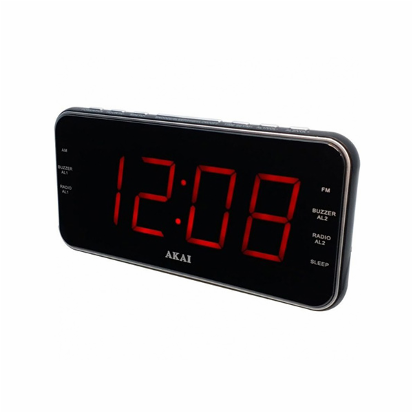 Radiobudík AKAI, ACR-3899, rádio AM/FM PLL, hodiny, alarm...