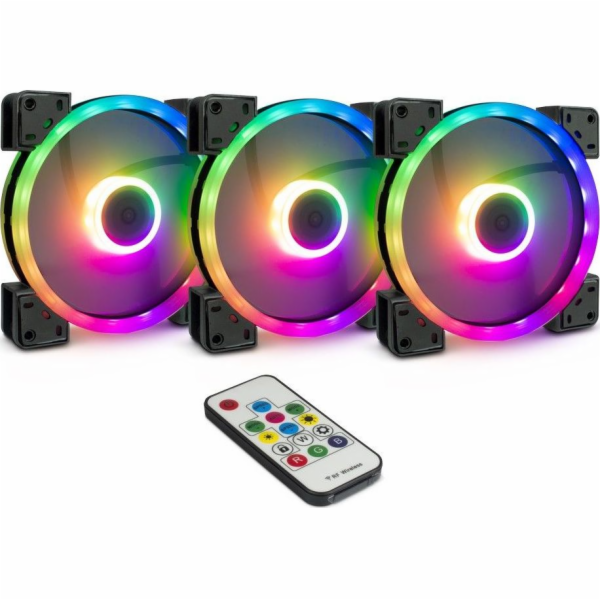 Argus RGB RS-14 140x140x25, skříňový ventilátor