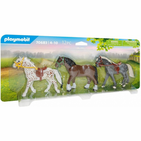 Playmobil 70683 Country Sada koníků 3ks