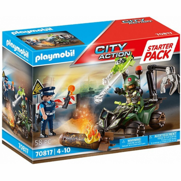 Playmobil 70817 Policie: Trénink nebezpečných situací