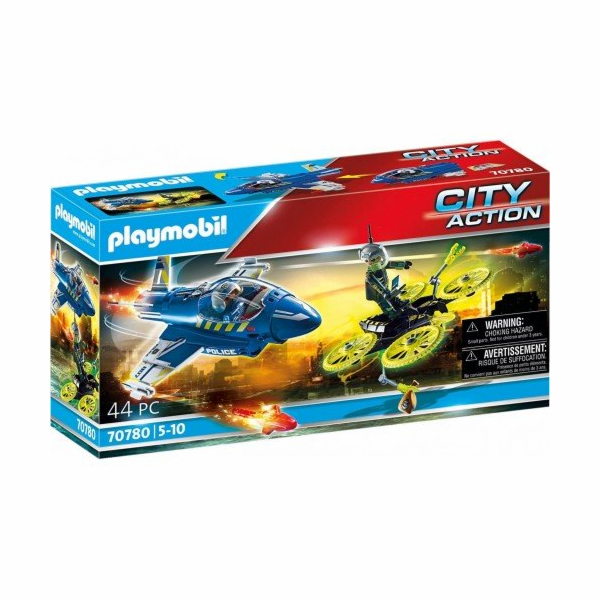 Playmobil 70780 Policejní tryskáč: Stavební hračka pronás...