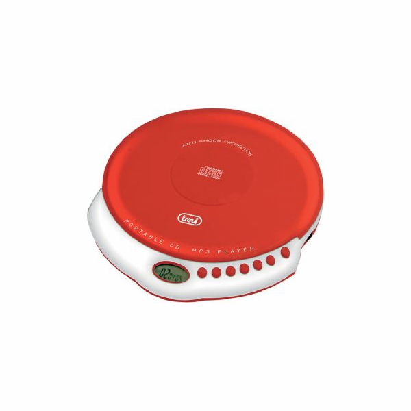 Trevi CD přehrávač CD přehrávač, CD-RW, MP3, červený (CMP...