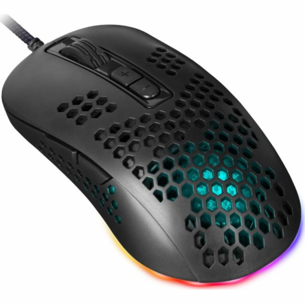 Drátová herní myš SHEPARD GM-620L 12800 dpi 7P RGB