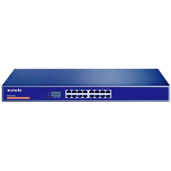 Tenda TEG1016G 16-Port Gigabit Ethernet Switch, 10/100/10...