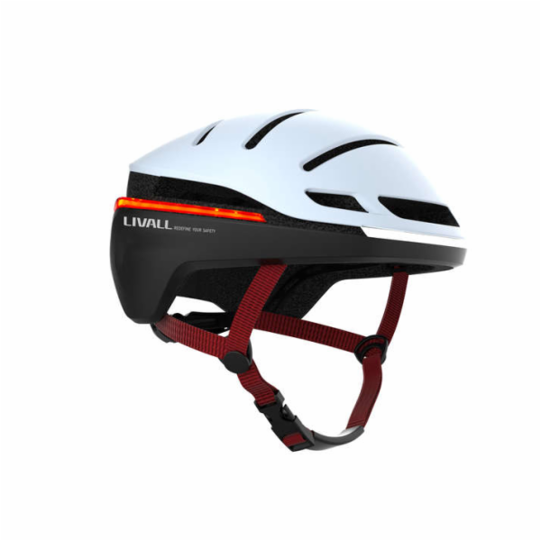 Livall EVO21 L bílá Cyklistická helma