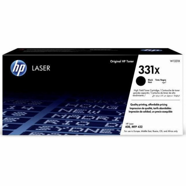 HP 331X, Toner, Čierny (W1331X)