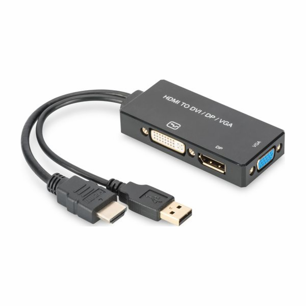 DIGITUS HDMI 3in1 Adapter / Converter