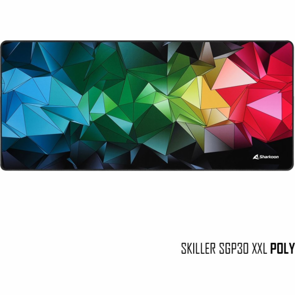 Sharkoon SKILLER SGP30 XXL Poly, herní podložka pod myš