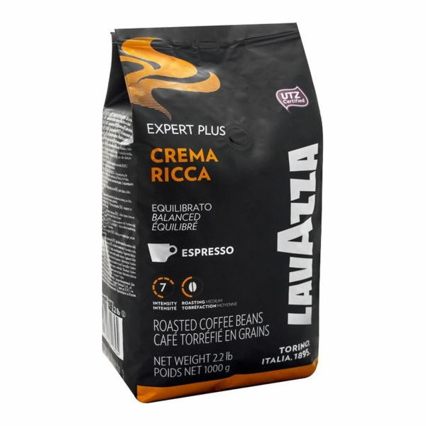 Lavazza Expert Crema Ricca zrnková Káva 1000 g
