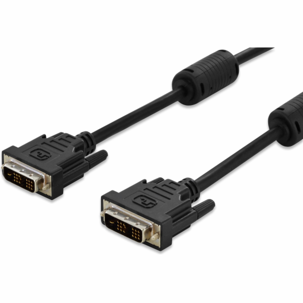 Digitus Připojovací kabel DVI, DVI (18 + 1), 2x ferit M/M...