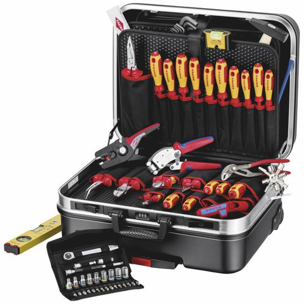 KNIPEX Werkzeugkoffer BIG Basic Move Elektro+