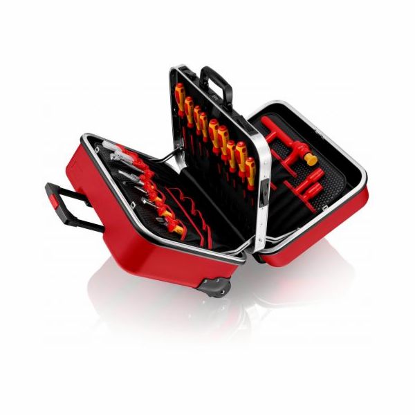KNIPEX Werkzeugkoffer BIG Twin Move RED best