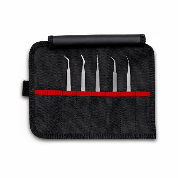 KNIPEX SMD Precision Tweezers Set 5 pieces