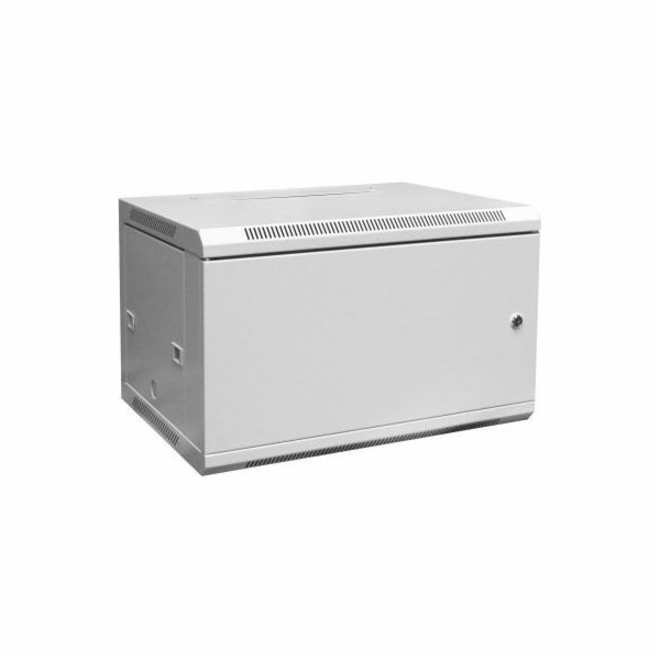 Digitus závěsná záplatová skříň n/a 19" 6U, 600x450, šedá...