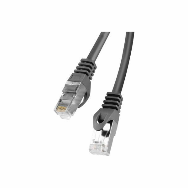 Kabel PATCHCORD KAT.6 FTP 30M CZARNY FLUKE PASSED