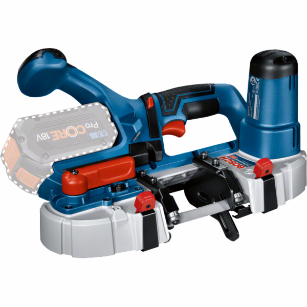 Akumulátorová pásová pila Bosch GCB 18V-63 Professional S...