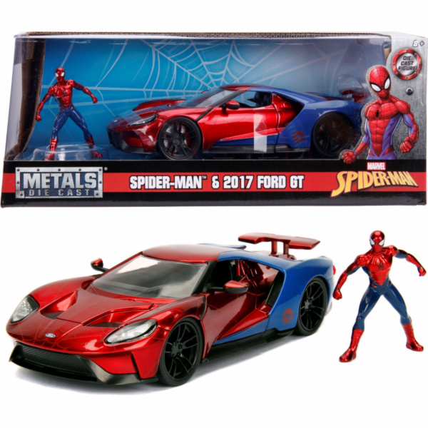 Marvel Spiderman 2017 Ford GT 1/24