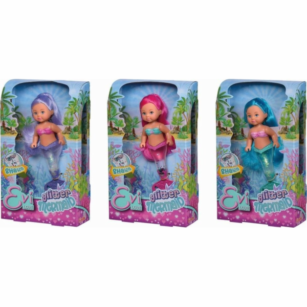 Brokatowa syrenka, 3 rodzaje