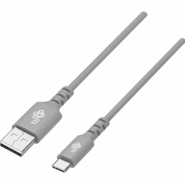 USB kabel TB TB USB-USB C kabel 1m silikonově šedý