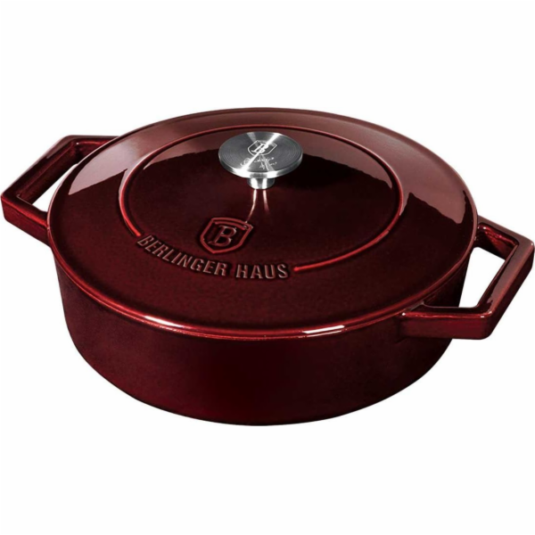 BerlingerHaus pekáč s poklicí litinový 26cm BH-6498 Burgu...