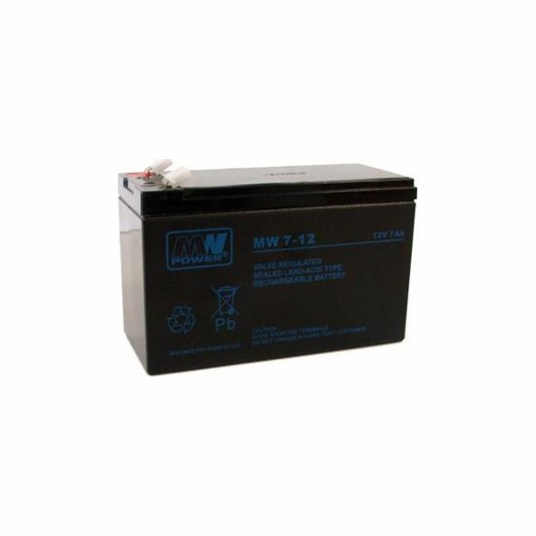 MPL MW POWER MW 7.2-12L UPS battery Lead-acid accumulator...