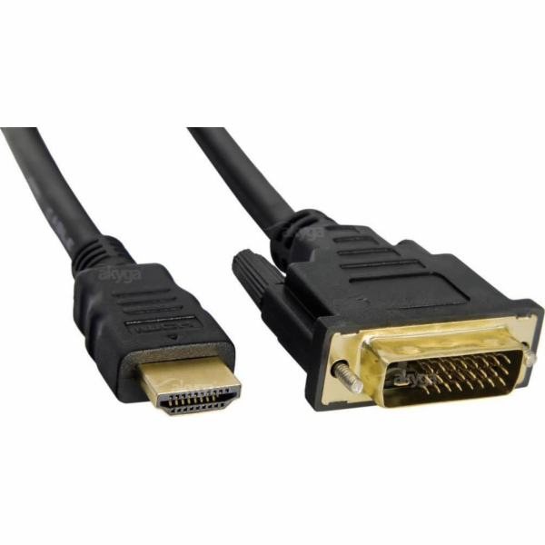 Akyga AK-AV-13 video cable adapter 3 m DVI-D HDMI Type A ...