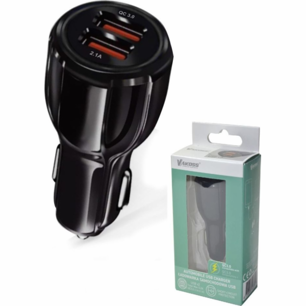 Vakoss nabíječka VAKOSS TP-3273UK nabíječka do auta 2xUSB...