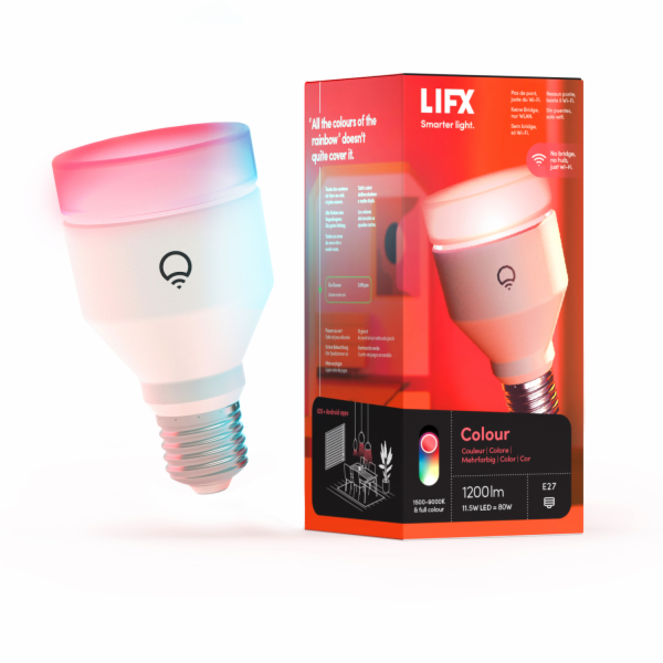 LIFX Colour 1200l A60 E27 Edison
